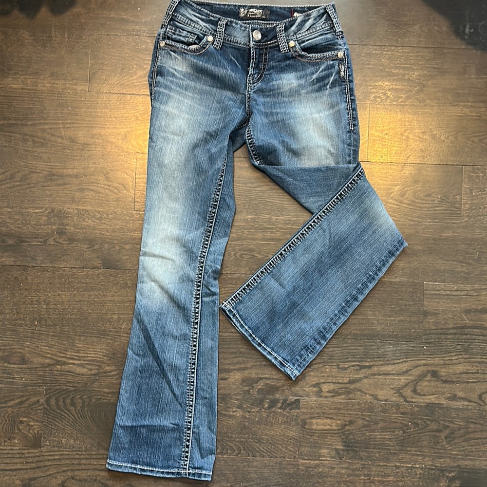 Silver Suki Bootcut Jeans